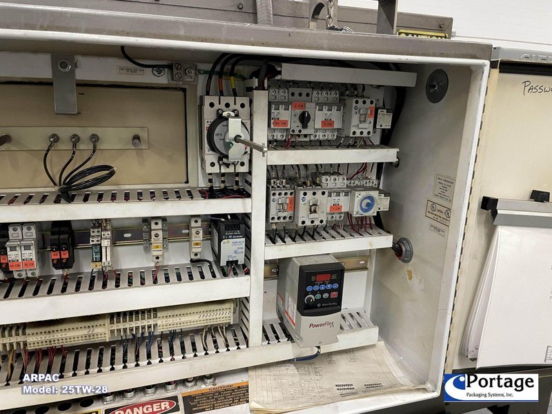 ARPAC Model: 25TW-28 Intermittent Motion Tray Wrapper
