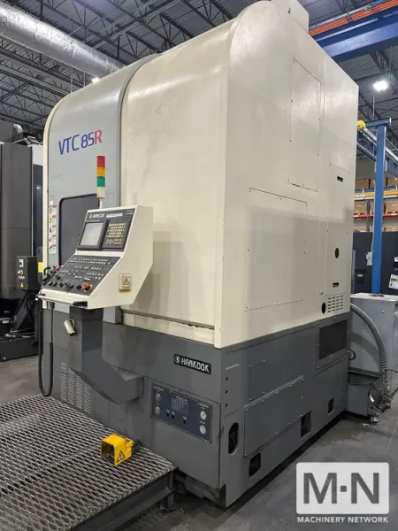 Reduced Pricing: Hankook VTC-85R-MC CNC 3-Axis Vertical Boring Mill, 2010 w/ Live Milling
