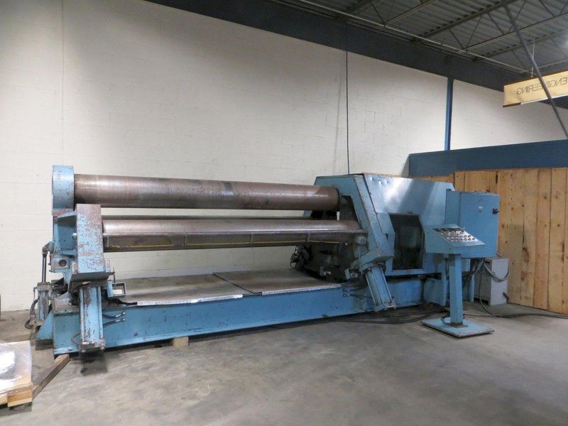 5/8" X  10 FT. BERTSCH 4-Roll Double Pinch Hydraulic Plate Bending Roll Model 11