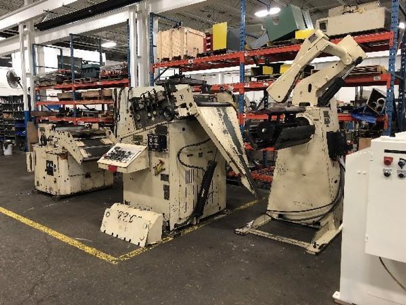 6,000 lbs x 26" Minster Conventional Servo Feed Line