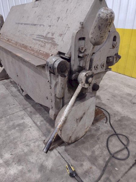 8&#039; x 1/4&quot; CHICAGO DREIS &amp; KRUMP POWERED APRON BRAKE: STOCK 23704