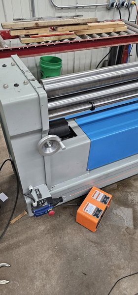 14 Gauge x 5’ WDM B-4-60 Initial Pinch Plate Roll, 2020 – Cone Attachment