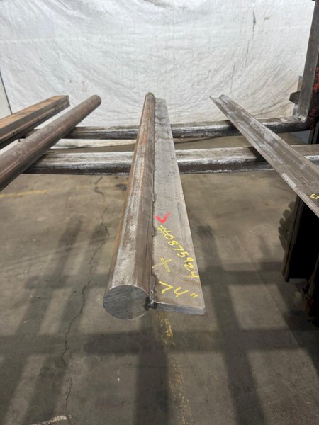 74&quot; X 2 1/2&quot; X 5 1/2&quot; PRESS BRAKE RADIUS DIE. STOCK# 0875924