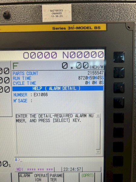 (2017) FANUC ROBODRILL D14MiB5 CNC MILING MACHINE. STOCK # 0559325