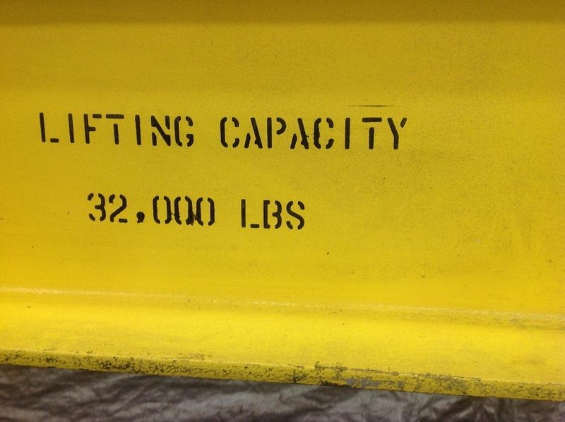 15' X 32,000 LBS SPREADER BAR: STOCK #65684