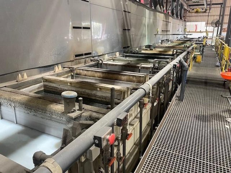 2019 CORROTEC ZINC NICKEL PROCESS PLATING LINE