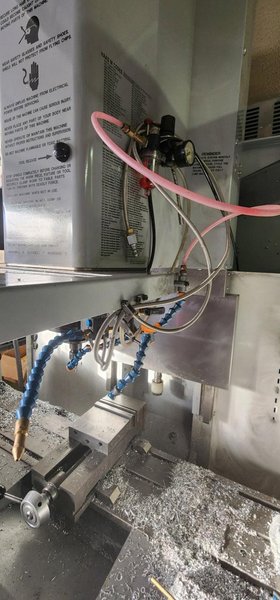 Haas TM-2 VMC, 2006 – Through Spindle Coolant