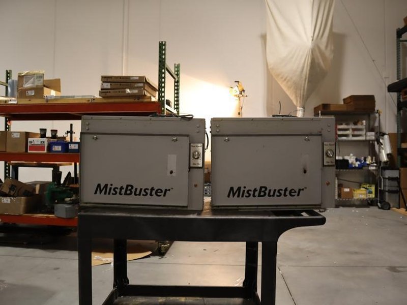 MistBuster 500 Industrial Mist Collector / Air Filtration System (2)- Auction Item