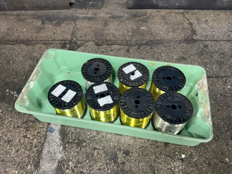 OMEGA WIRE REELS OF TINNED COPPER