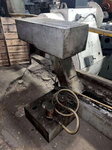 12&#039; FORTUNE INCLINED BELT CHIP CONVEYOR WITH COOLANT PUMP: STOCK #16783