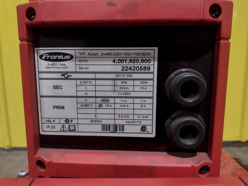 FRONIUS #KD7000 WIRE FEEDER: STOCK #13221
