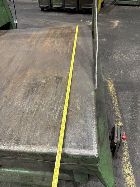 2,000 LBS x 48" x 48"  PARKER PNEUMATIC POWERED PALLET / PARTS TIPPER: STOCK #20822