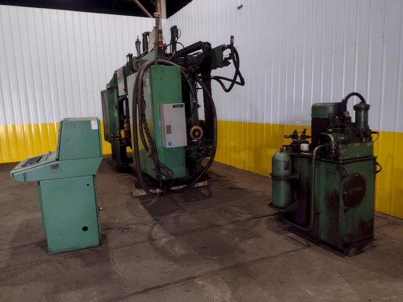 9 SPINDLE PEDDINGHAUS MODEL #BDL-1250/9 I-BEAM DRILL/DRILLING LINE: STOCK #19128