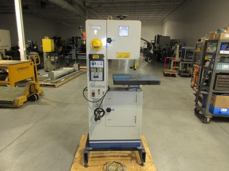 PRM RF66KB30, 7" x 12" Vertical Metal Cutting Band Saw, Variable Speed with Blade Welder/Cutter/Grinder, 110V Single Phase- Auction Item
