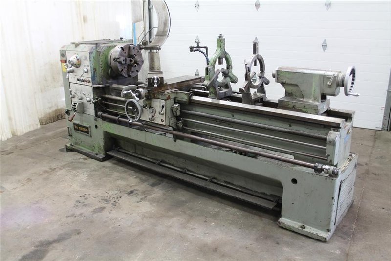 24" / 32" X 84" T A SHING GAP LATHE WITH 3" HOLE: STOCK #59534