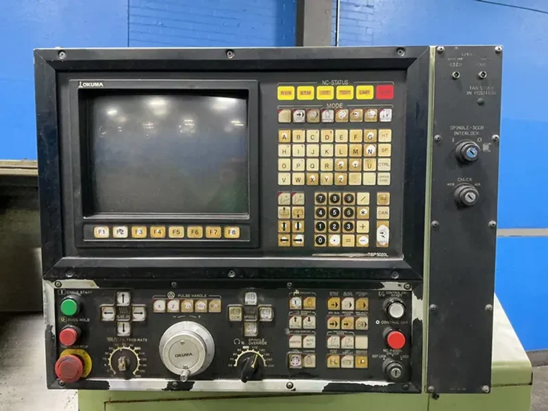 OKUMA 22” X 24” CNC LATHE  -  LB25