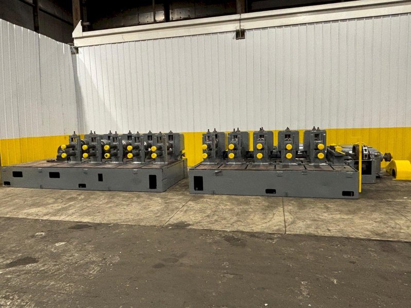 10 STAND X 3&quot; X 42&quot; ROLL-SPACE YODER MODEL #M3 HEAVY DUTY ROLLFORMER, 12 STAND BASE: STOCK #23330