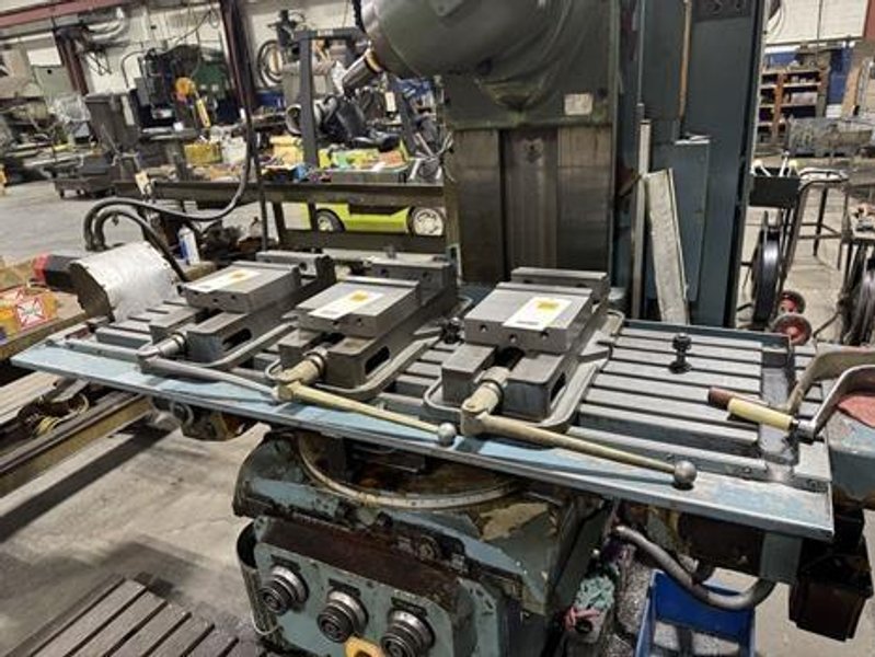 70" X 18" HECKERT MODEL #FU-400E UNIVERSAL MILL, WITH FANUC MOTOR: YOBRO #25329