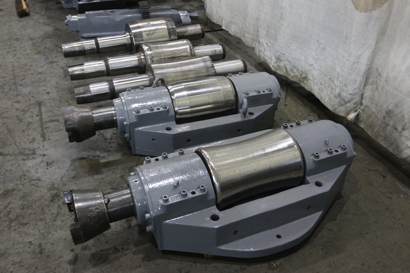 3-1/2&quot; MEECO MODEL HD2 2-ROLL ROTARY BAR STRAIGHTENER: STOCK #10457