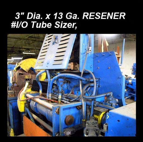 3" 76.2 mm Dia x 13ga Resener #1/0 Tube Sizer