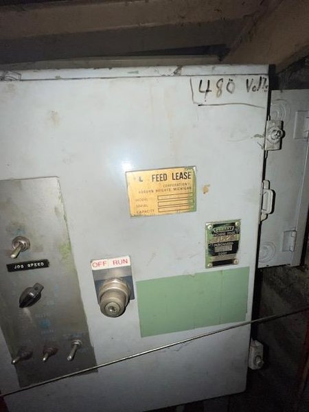 4,000# X 20&quot; POWERED FEED LEASE UNCOILER STOCK# 3983