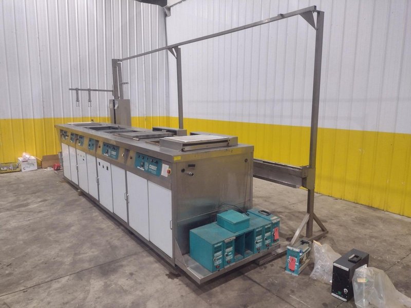 6 BAY CREST ULTRASONIC OPTIMUM CONSOLE PRECISION WASHING SYSTEM: YOBRO #24406