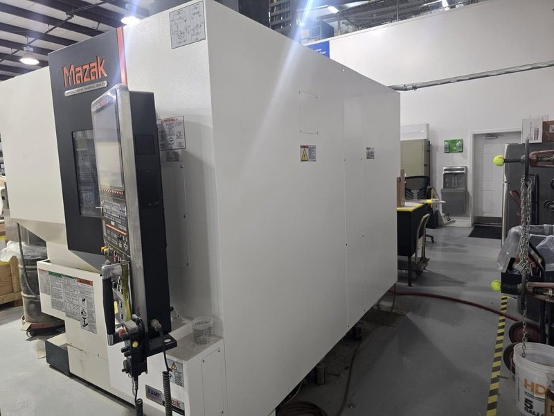 Mazak VCU 500A 5X UMC, 2014 – TSC, 5 Axis Trunnion Rotary, Probing