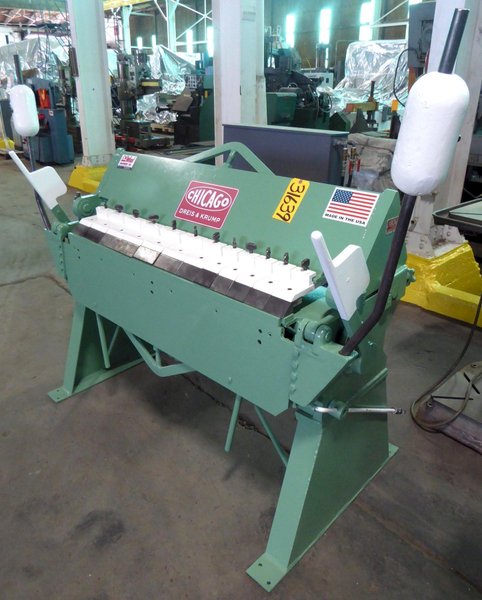 4&#039; x 14 Ga. Dreis &amp; Krump Box &amp; Pan Brake BPO-414-6, Complete Set Of Fingers