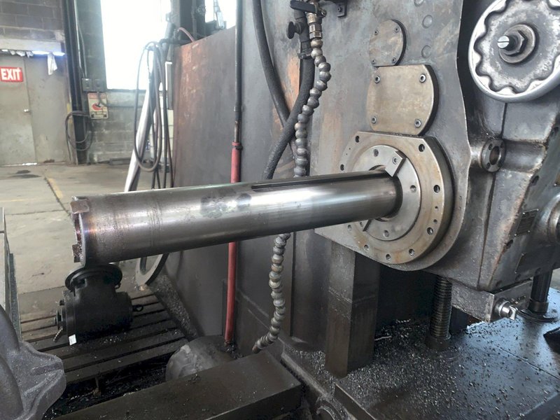 4&quot; GIDDINGS &amp; LEWIS MODEL #70A-DP4-T HORIZONTAL TABLE TYPE BORING MILL HBM: STOCK 13393