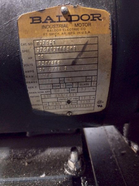 INTER-SOURCE MODEL #CA-6200F CHIP SHREDDER, SPINNER PROCESSING &amp; OIL RECOVER SYSTEM: STOCK #23374