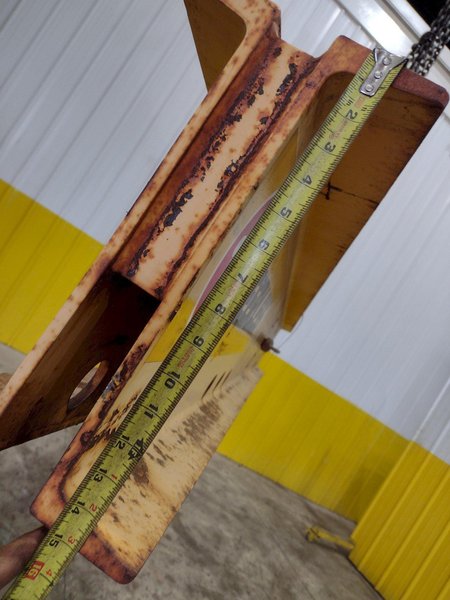 40,000 LBS (20 TON) X 10' PEERLESS CRANE SPREADER BAR LIFTING BEAM: STOCK #22643