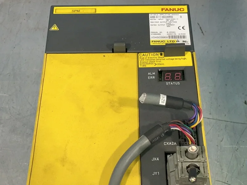 FANUC SPINDLE AMPLIFIER MODULE  -  A06B-6111-H022#H550