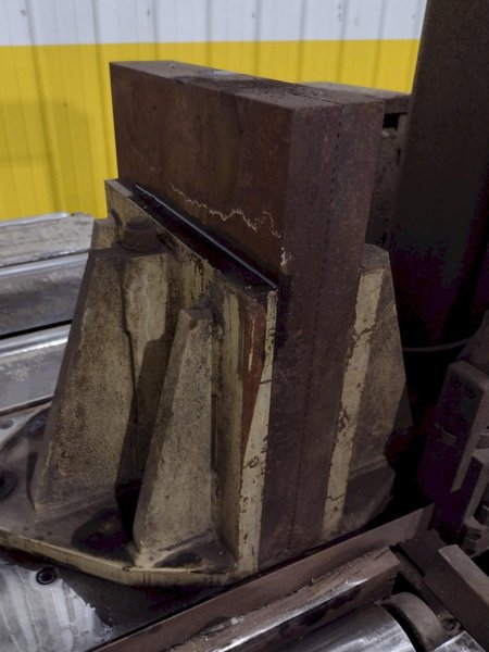 14" X 20.5" BOMAR MODEL #SL-520 SEMI-AUTOMATIC DUAL POST HORIZONTAL BAND SAW, 2003: STOCK #19577