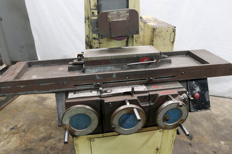 6" X 18" BROWN &amp; SHARPE MICROMASTER HORIZONTAL SURFACE GRINDER: STOCK 12219
