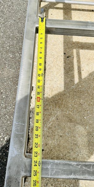 8’ x 30” Stainless Steel  |  Freezer / Refrigerator Riser