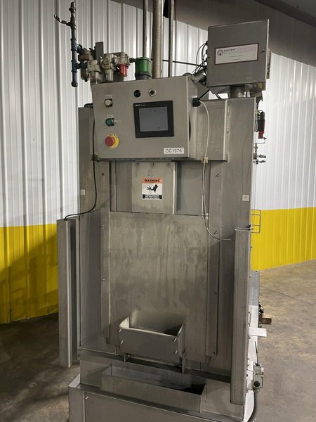 SYSTEM TECHNOLOGIES MODEL @CMI-123-480 CLEAN MACHINE HIGH PRESSURE STAINLESS STEEL PARTS WASHER: STOCK #14483