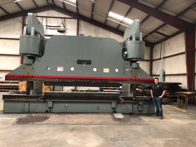 1250 TON x 24&#039; CINCINNATI MODEL 1250H HYDRAULIC PRESS BRAKE: STOCK #10682
