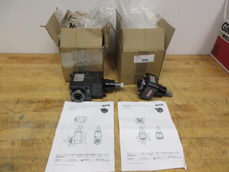 WTO QuickFlex Live Tool Holders for Eurotech Biglia T3, (1ea) Radial and Axial ER25 Collet Type, ***NEW IN BOXES**- Auction Item