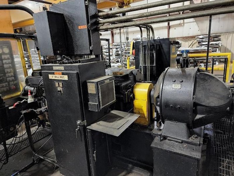 8&quot; x 8&quot; Torrington 2 High Rolling Mill Hydraulic Screw Down with Edging, Stock #14168