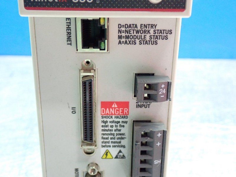 ALLEN BRADLEY 1.0KW, 2.0A OUTPUT, 2.7A INPUT KINETIX 350 SINGLE-AXIS SERVO DRIVE  -  2097-V34PR3-LM