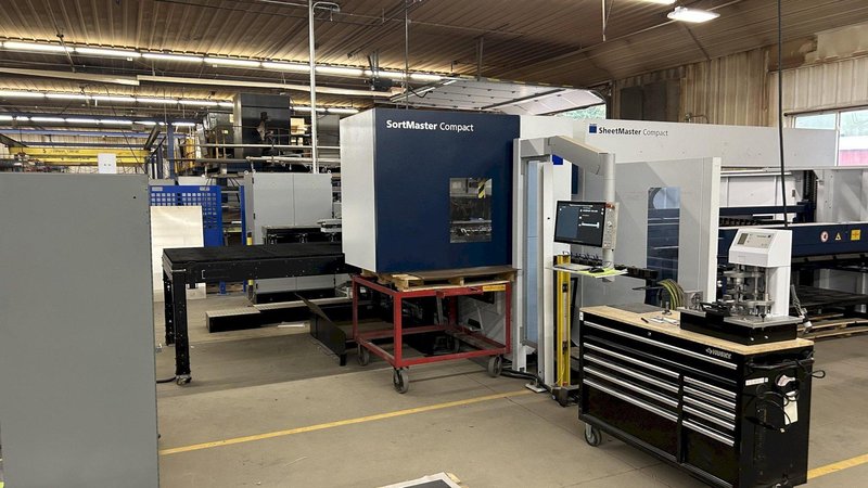 18 Ton Trumpf TruPunch 1000 Large Format – 2024