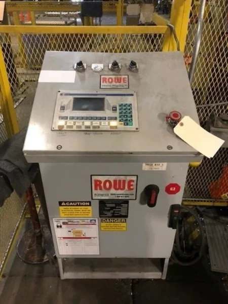 ROWE 10,000 LB X 50&quot; X .074&quot; SERVO FEED LINE, STOCK# 14113J