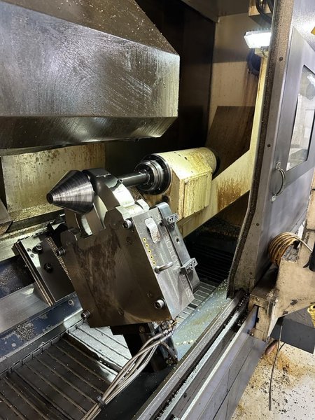 Mori Seiki SL-400 BMC/2000 CNC Turning Center, Live Tooling, SMW Steady Rest, 1999