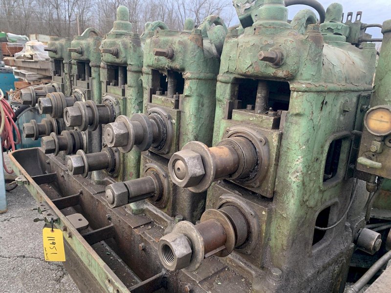 8 STAND AMERICAN ELECTRIC FUSION ROLLFORMER / TUBE MILL