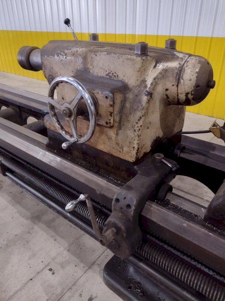 40&quot; X 252&quot; (21&#039;) AMERICAN PACEMAKER ENGINE LATHE, 2.75&quot; HOLE: STOCK #20836