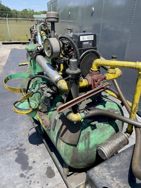 200 GALLON GARDNER DENVER MASTER CHEMICAL LP GAS MOBILE SUMP SUCKER LIQUID RECOVERY SYSTEM: STOCK #14760