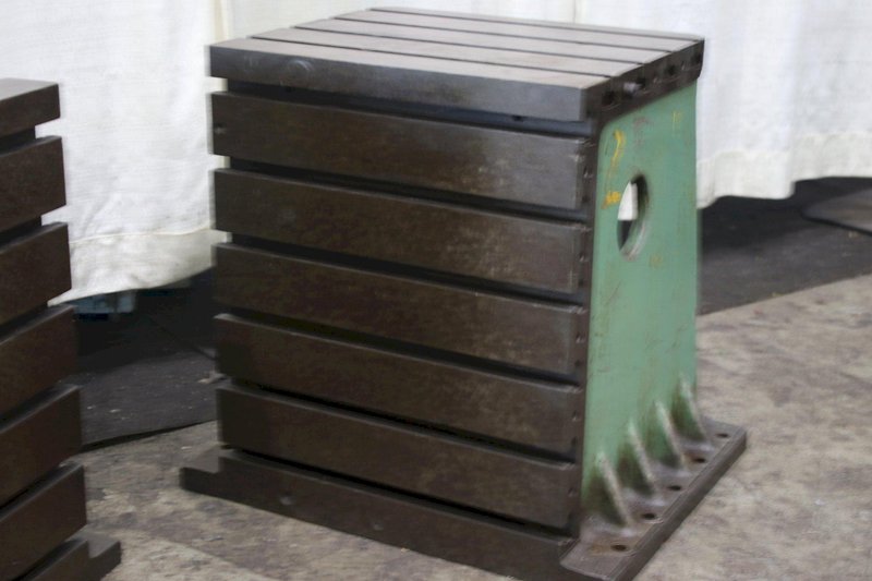 1 SET OF DEVLIEG 20-1/2&quot; X 25&quot; T SLOTTED ANGLE PLATES: STOCK #75545