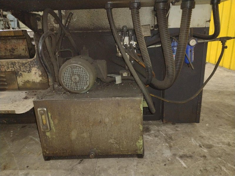 35" x 120" WILLIS MODEL #PK35 HOLLOW SPINDLE ENGINE LATHE 10" HOLE: YOBRO #24547