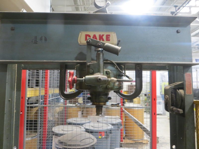 Dake 75H Hand Operated Hydraulic H-Frame Shop Press, 75 Ton,- Auction Item