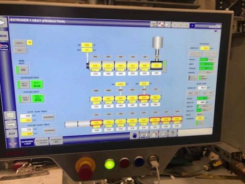 American Kuhne + Cloeren PET Sheet Extrusion Line – Complete Plastic Sheet Line